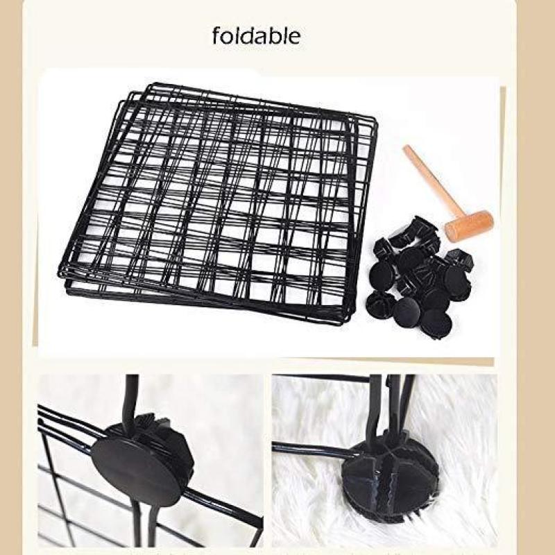 Dog Play Pens for Small Dogs Foldable Cat Outdoor Playpen Animal Exercise PenIndoor Play DIY Dog Playpen Kennels