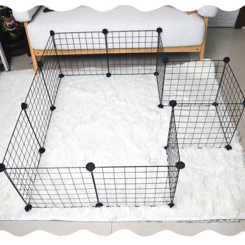 Dog Play Pens for Small Dogs Foldable Cat Outdoor Playpen Animal Exercise PenIndoor Play DIY Dog Playpen Kennels