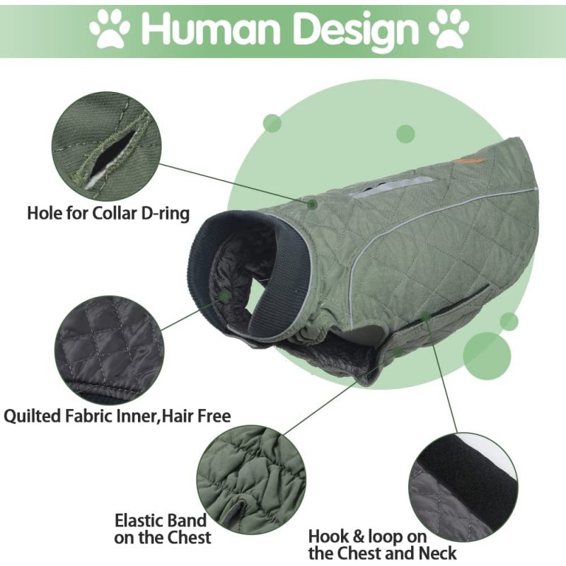 Abrigos de invierno para perros, ropa para perros para clima frío, chaqueta cálida a prueba de viento de estilo británico para perros para abrigos de invierno