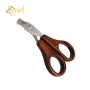 multifunctional 5 packs dog hair removal wooden massage comb grooming scissor