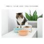 Travel Pet Feeder With Stainless Steel Stand Ceramics Cat Dog Bowl For Pet