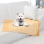 Pet Dog Blanket, Flannel Fleece Puppy Blanket Solid Plush Warm Rug Blankets and Throws for Small-Medium Dogs Cats Doggy Sleeping