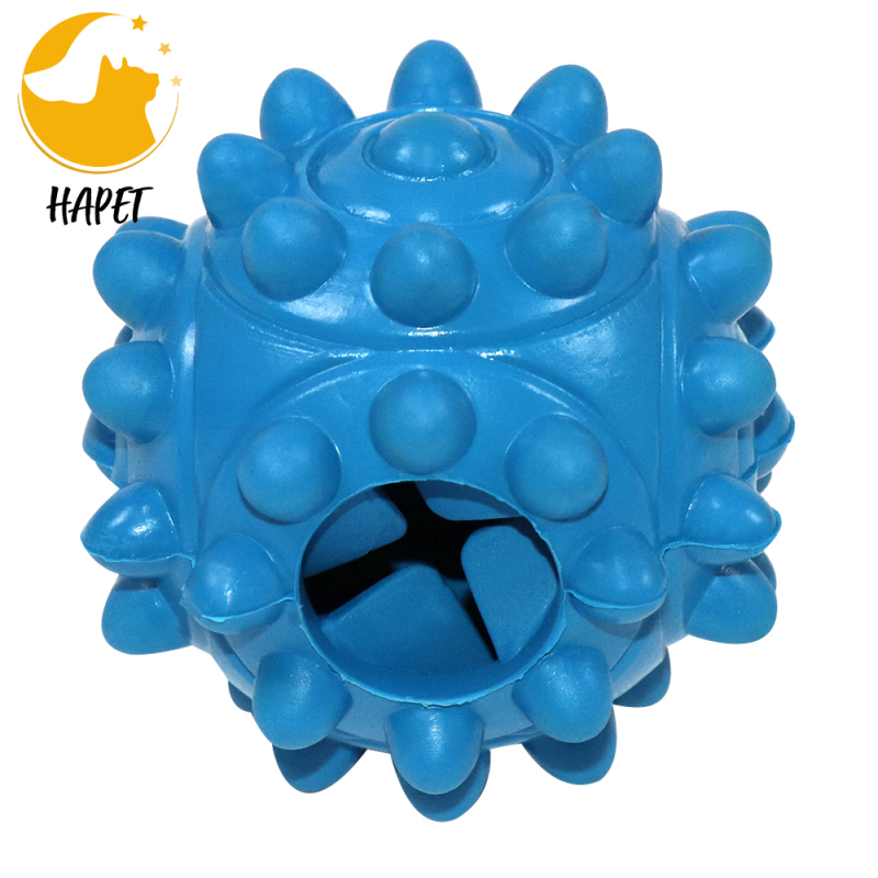 Dog Squeaky Toys for Aggressive Chewers Large Breed Balls Non-Toxic Natural Rubber