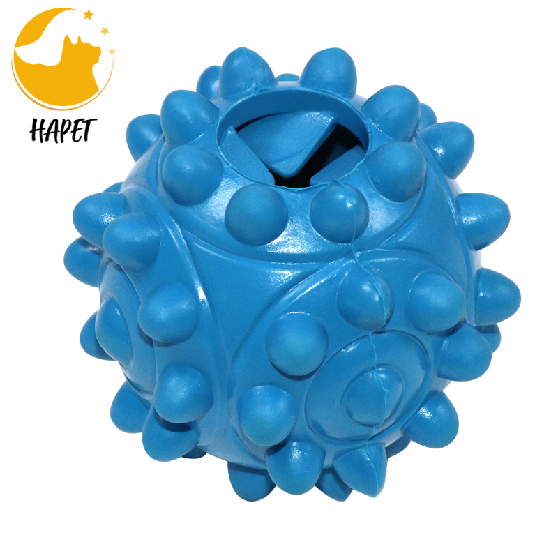 Dog Squeaky Toys for Aggressive Chewers Large Breed Balls Non-Toxic Natural Rubber