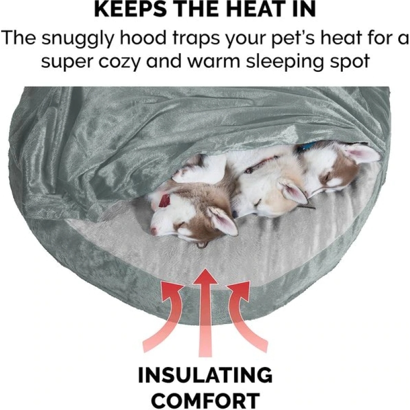 Pet Beds Luxury Snuggery Orthopedic Cat Dog Bed Warming Pet Beds with Cushion Cover Removable
