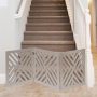 Dog Gate Freestanding Pet 4-Panel Panel for Folding Quad fold & Trifold Pet Gate for Small Dogs
