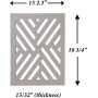 Dog Gate Freestanding Pet 4-Panel Panel for Folding Quad fold & Trifold Pet Gate for Small Dogs