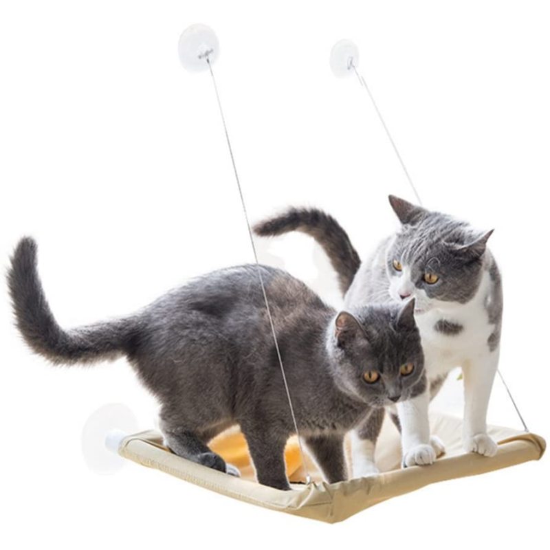 Mounted Cat Bed Hammock Hardware Space Saving Cat Seat Window