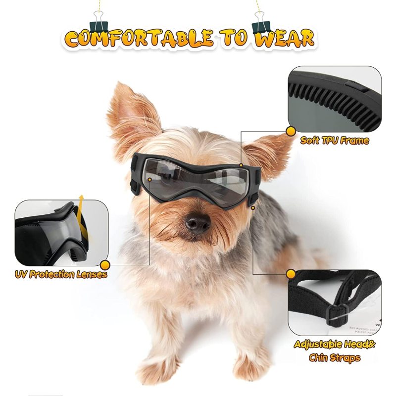 Medium Breed Dog Sunglasses UV Protection for Medium Dog