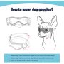 Medium Breed Dog Sunglasses UV Protection for Medium Dog