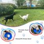 Squeaky Dog Ball Toy for Aggressive Chewers ,4 Inches Indestructible Durable Big Dogs Chew Spiky Ball, Floatable Rubber Pet Toys
