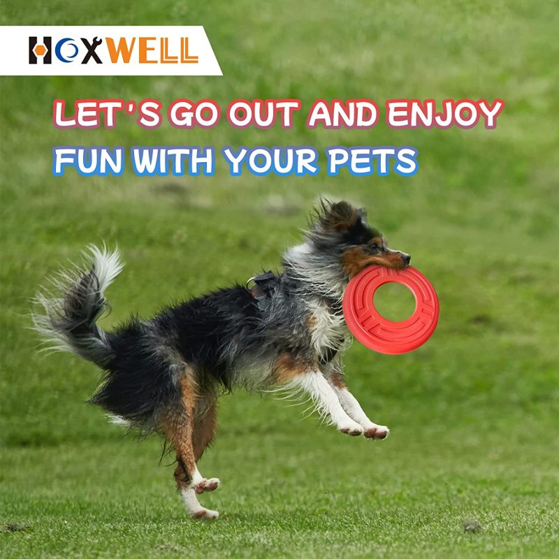 Squeaky Dog Ball Toy for Aggressive Chewers ,4 Inches Indestructible Durable Big Dogs Chew Spiky Ball, Floatable Rubber Pet Toys