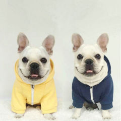 Winter Dog Hoodie Sweatshirts with Pockets Warm Dog Clothes for Small Dogs Chihuahua Coat Clothing Puppy Cat