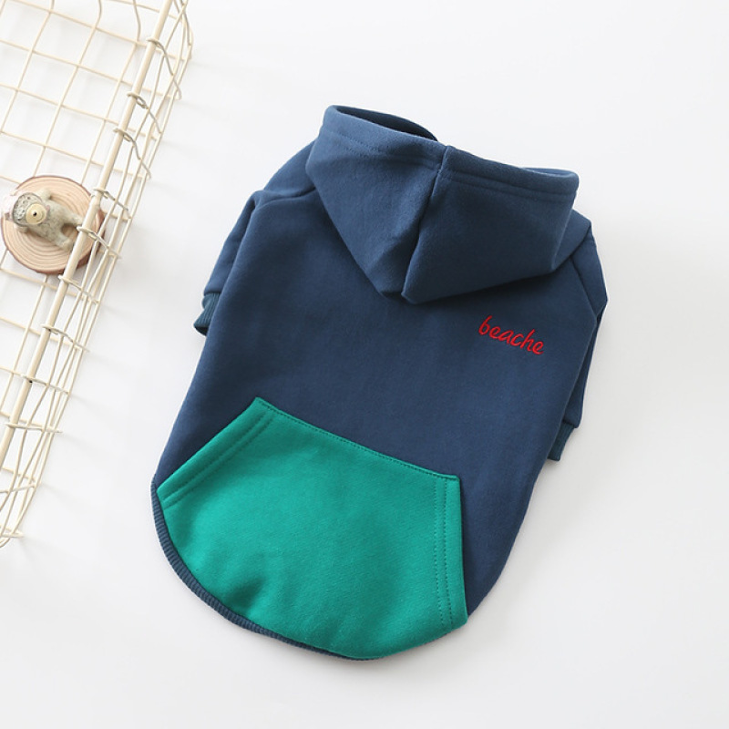 Sudaderas con capucha para perros de invierno con bolsillos, ropa cálida para perros pequeños, abrigo para Chihuahua, ropa para cachorros y gatos
