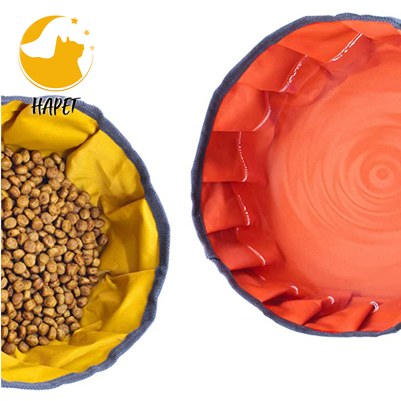 Dog Pet Collapsible Bowls Outdoor Travel Dog Bowl Water Bowl for Dog Puppy Cat