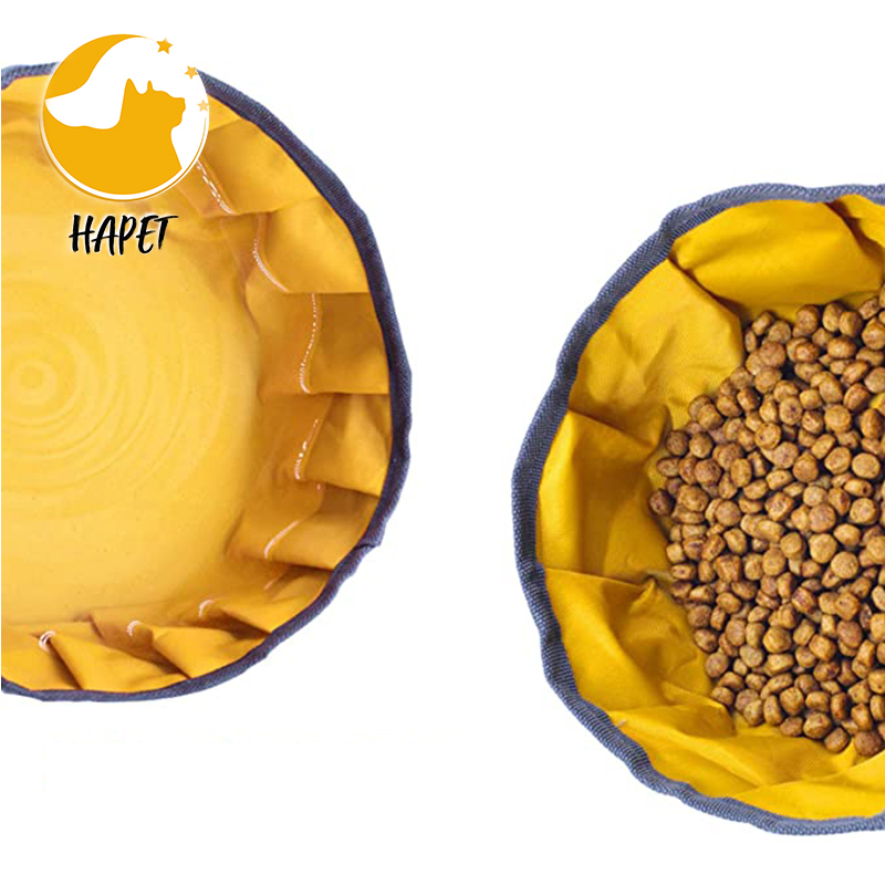 Dog Pet Collapsible Bowls Outdoor Travel Dog Bowl Water Bowl for Dog Puppy Cat