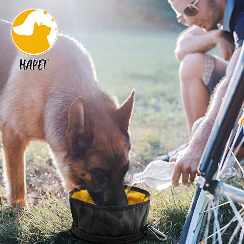 Dog Pet Collapsible Bowls Outdoor Travel Dog Bowl Water Bowl for Dog Puppy Cat