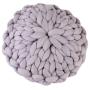 Handmade Chunky Knit Enclosed Cat Bed Pet Teepee Tent, Self Warmimg Foldable Cat Beds Pet Cat Hideout Perch Cave Bed