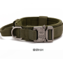Nylon Tactical Dog Collar for Military Training with Control Handle Adjustable Pet Dog Collar