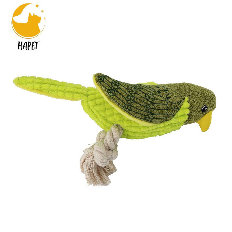 Lovely Big Dodo Toys Hand Puppets Kawaii Simulation Bird Soft Parrot Plush Toy
