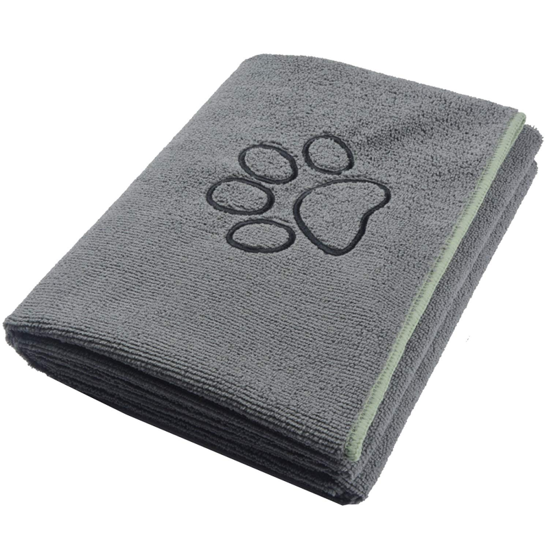 Dog Towel Super Absorbent Pet Bath Towel Microfiber Dog Drying Towel for Small, Medium, Large Dogs and Cats