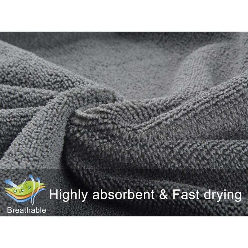 Dog Towel Super Absorbent Pet Bath Towel Microfiber Dog Drying Towel for Small, Medium, Large Dogs and Cats