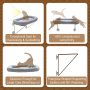 Metal Supported Pet Bed Cat Window Perch With Warm Spacious Hammock for Sunbathing