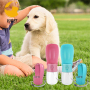 Pet drinking cup Pet traveling cup portable  for dogs flip cover folding traveling cup
