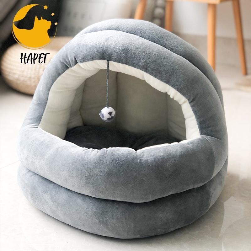 Cat Sleeping Bag House Self Warming Cat Bed for Indoor Cute Soft Fluffy Pet Bed Mat Washable Kitten Bed for Puppy Small Dog Cat