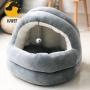 Cat Sleeping Bag House Self Warming Cat Bed for Indoor Cute Soft Fluffy Pet Bed Mat Washable Kitten Bed for Puppy Small Dog Cat
