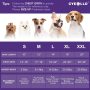 Dog Hoodie Sherpa Reversible Vest for Dogs Waterproof Windproof Cozy Warm Winter Clothes Cold Weather Coats Sweatshirt with Pock