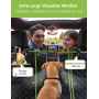 4-in-1 Dog Car Seat Cover 100% Waterproof Nonslip Pets Dog Back Seat Cover Protector for Cars Trucks SUVs