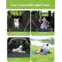 4-in-1 Dog Car Seat Cover 100% Waterproof Nonslip Pets Dog Back Seat Cover Protector for Cars Trucks SUVs