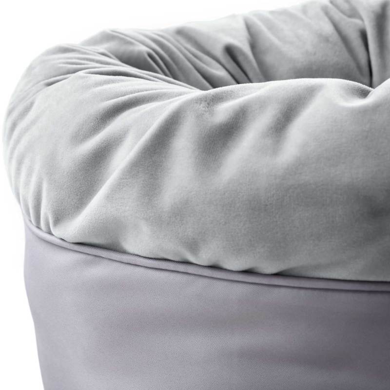 Round Donut Cat and Dog Cushion Bed Super Soft Durable Fabric Pet Beds