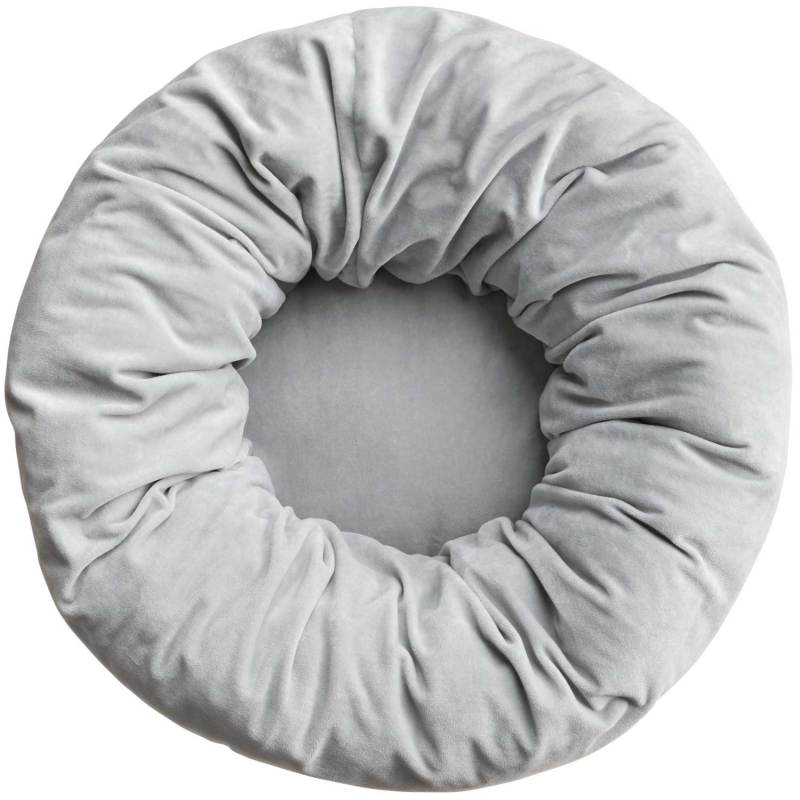 Round Donut Cat and Dog Cushion Bed Super Soft Durable Fabric Pet Beds