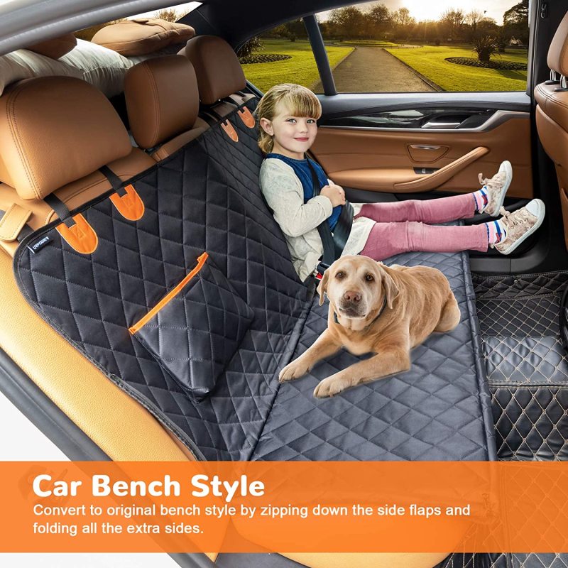 Pet Seat Cover Hammock Nonslip Durable Soft Pet Back Seat Covers