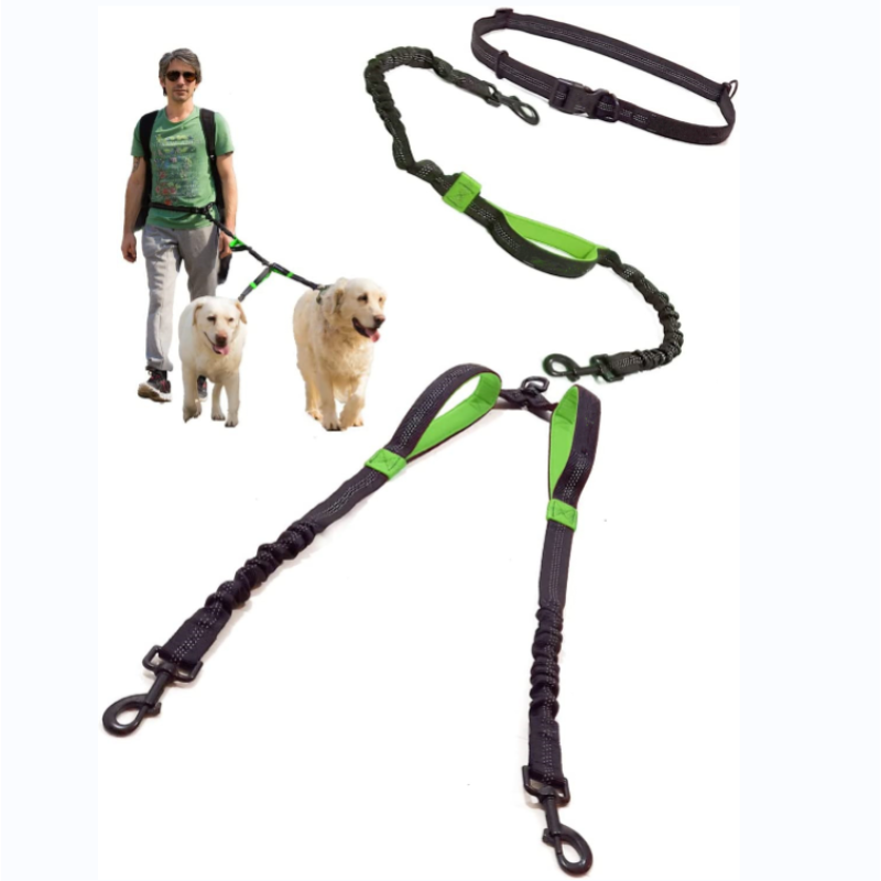 Leash Large Dogs Hands Free No Pull Dog Leashes for Running Hiking Training