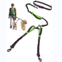 Leash Large Dogs Hands Free No Pull Dog Leashes for Running Hiking Training