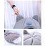 Self Warming Cat Dog Cushion Bed House Calming Removable Cave Tent Sleeping Bag Hooded Faux Fur Pet Bed Burrow Hut Pet Condo