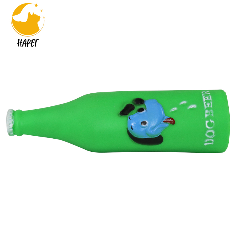 Beer Bottles Dog Chew Toy Novelty Play Toy Durable and Strong