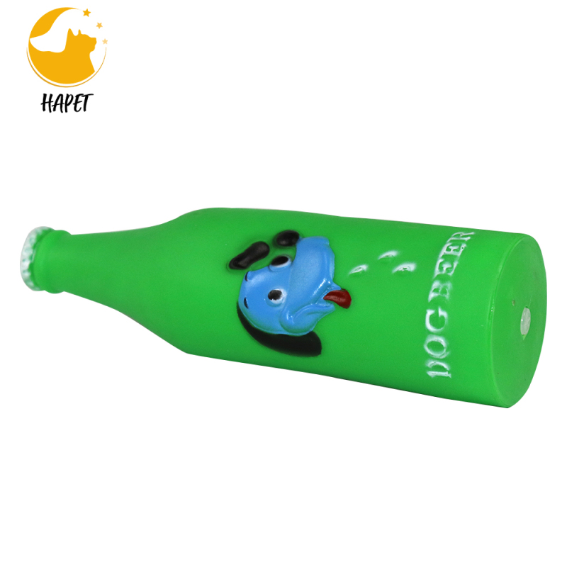 Beer Bottles Dog Chew Toy Novelty Play Toy Durable and Strong