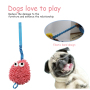 Pet toy mop fluffy ball bite resistant touch dog toy