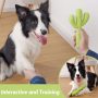 Dog Chew Rubber Strawberry Toys for Breed, Indestructible Tough Durable Toys for Aggressive Chewers, Puppy Teething Chew Teeth