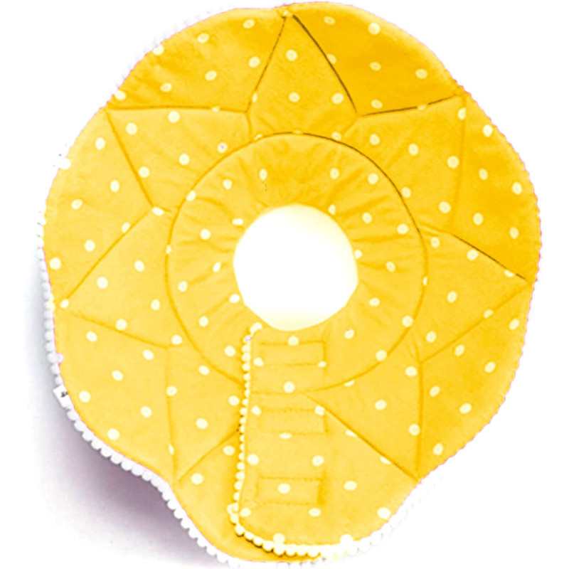 Post Surgery Stress Relieving  Cat Cone Collar with Adjustable Strap Enclosures For Pet