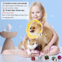 Post Surgery Stress Relieving  Cat Cone Collar with Adjustable Strap Enclosures For Pet