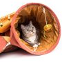 Cushion and Hammock Cat Cave Tunnel Bed For Pet