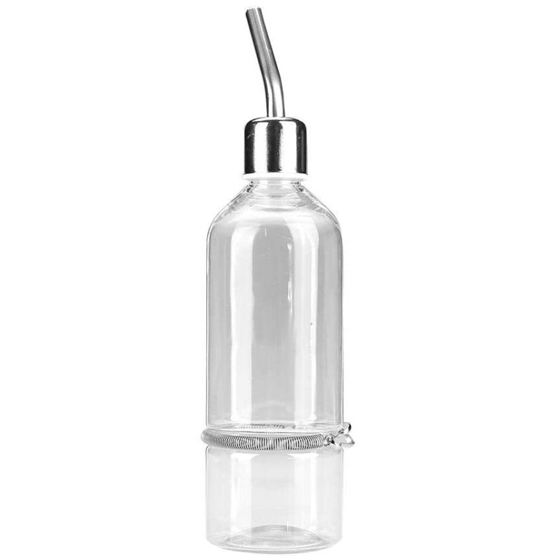Water Feeder Pet Hanging Water Feeding Bottle No Drip Dispenser