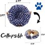 Playground Toys Plush Cat Tunnel Donut with Washable Cushion For Small Pets