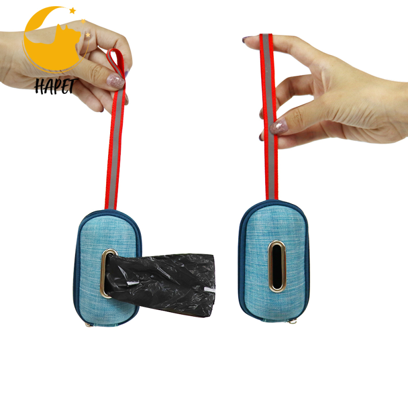 Dog Waste Bag Dispenser for Leash Belt Waterproof Poop Bag Dispenser