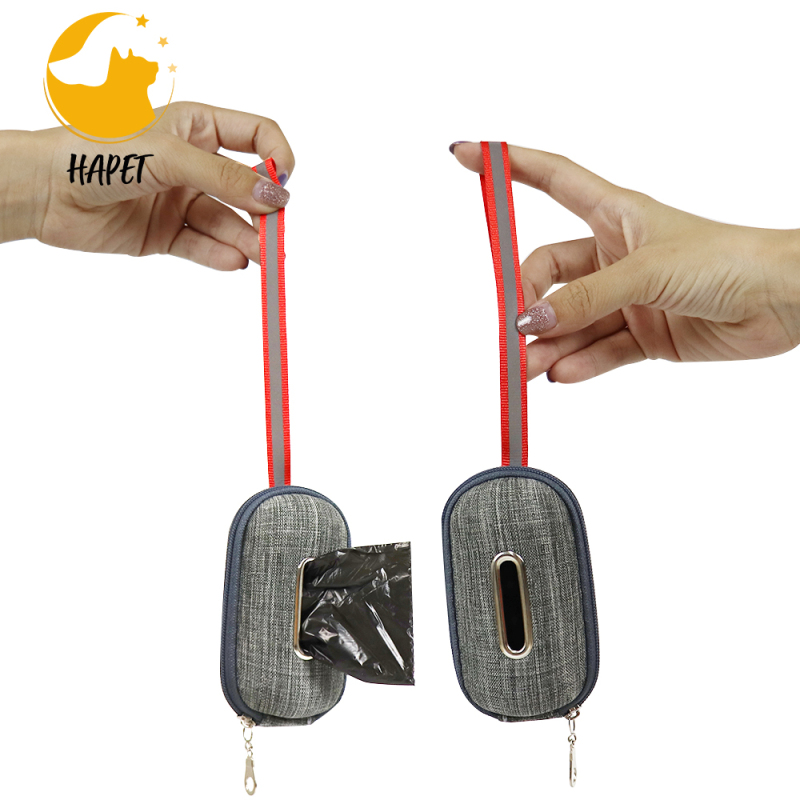 Dog Waste Bag Dispenser for Leash Belt Waterproof Poop Bag Dispenser